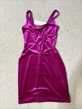 uo bri double bow sleek satin mini dress Urban Outfitters Uo Bri Double Bow Satin Mini Dress in Purple